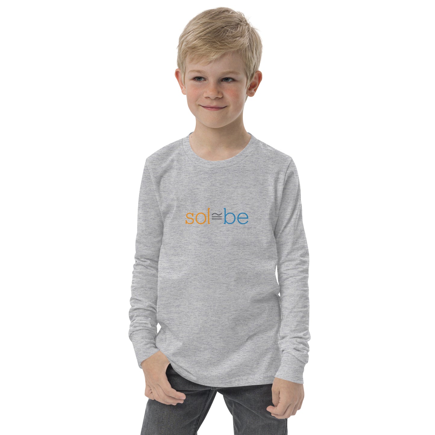 SolBe Youth long sleeve tee- back too!