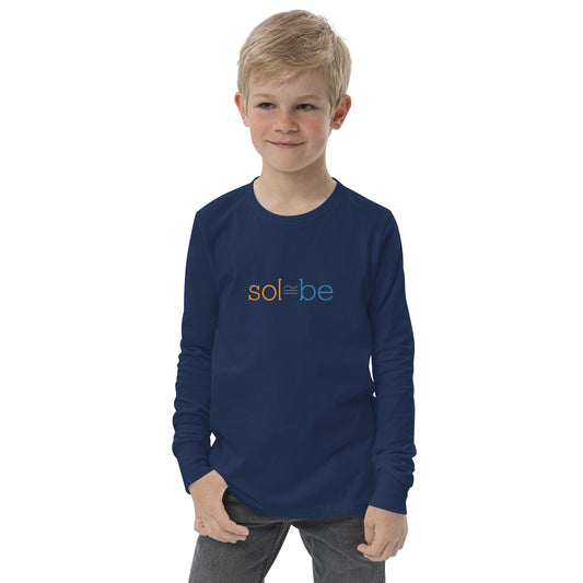 SolBe Youth long sleeve tee- back too!