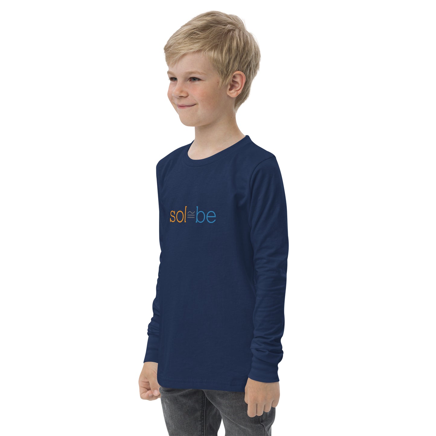 SolBe Youth long sleeve tee- back too!