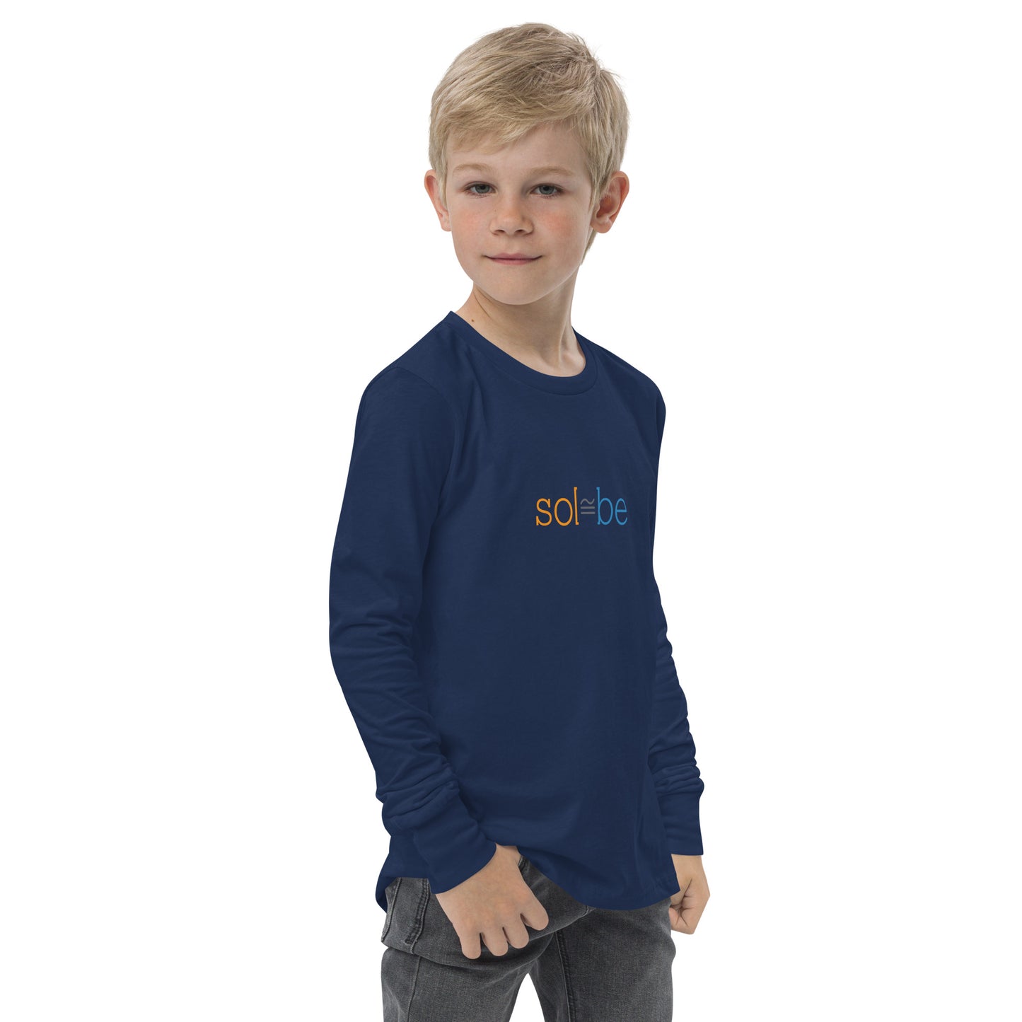 SolBe Youth long sleeve tee- back too!