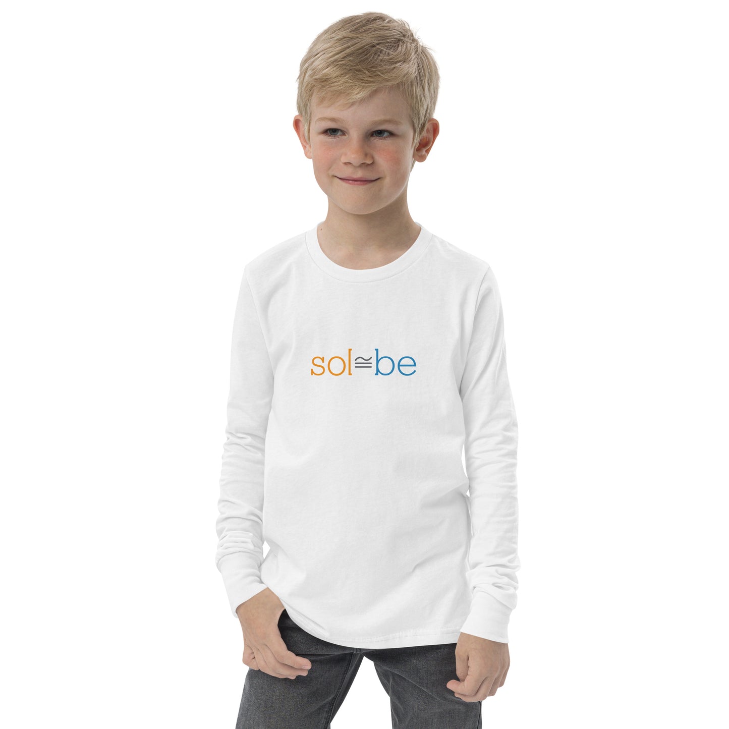 SolBe Youth long sleeve tee- back too!