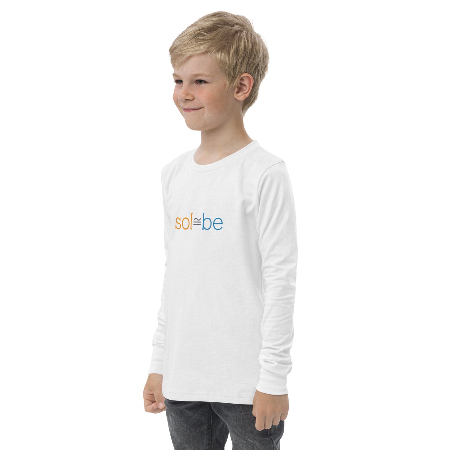 SolBe Youth long sleeve tee- back too!